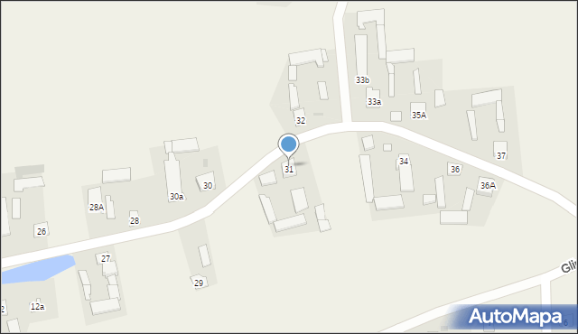 Glinice, Glinice, 31a, mapa Glinice