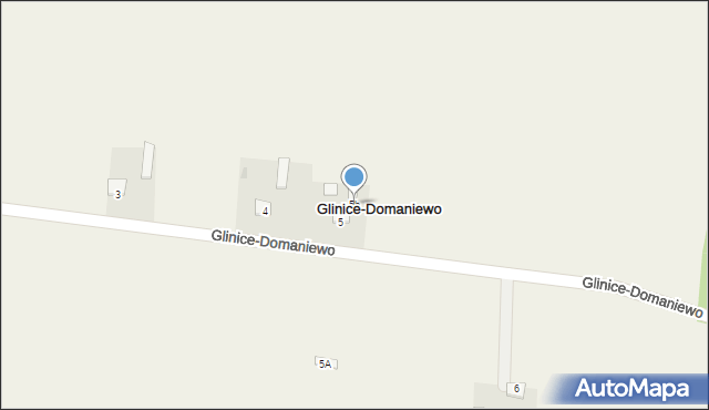 Glinice-Domaniewo, Glinice-Domaniewo, 5b, mapa Glinice-Domaniewo