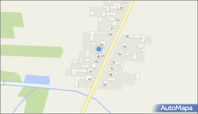 Gliniec, Gliniec, 51, mapa Gliniec