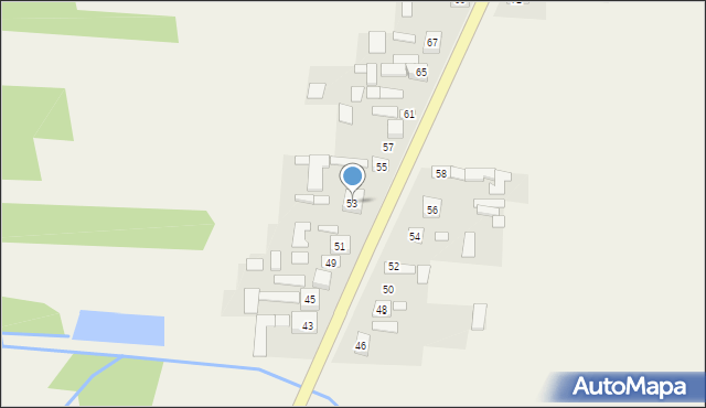 Gliniec, Gliniec, 53, mapa Gliniec