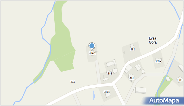 Glinik, Glinik, 384A, mapa Glinik