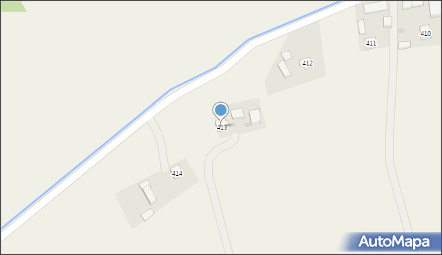 Glinik, Glinik, 413, mapa Glinik