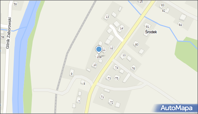 Glinik Charzewski, Glinik Charzewski, 10a, mapa Glinik Charzewski