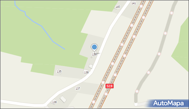 Glinik Charzewski, Glinik Charzewski, 139, mapa Glinik Charzewski