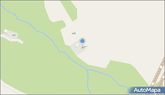 Glinik Charzewski, Glinik Charzewski, 142, mapa Glinik Charzewski