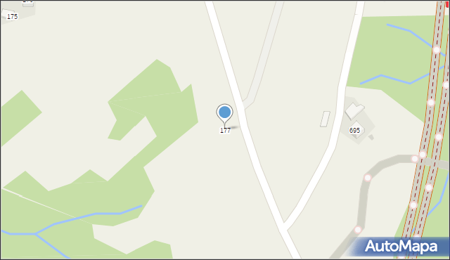 Glinik Charzewski, Glinik Charzewski, 177, mapa Glinik Charzewski
