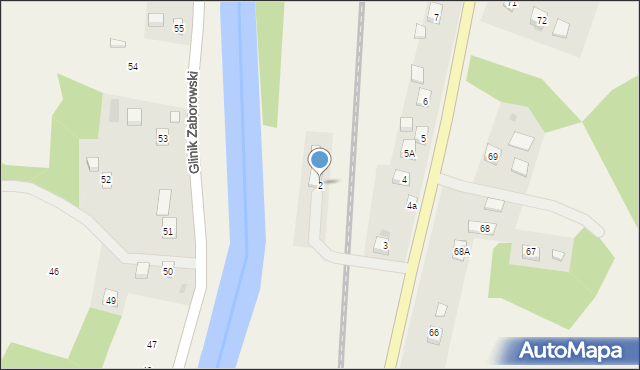 Glinik Charzewski, Glinik Charzewski, 2, mapa Glinik Charzewski