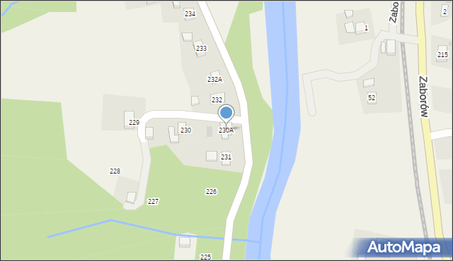 Glinik Charzewski, Glinik Charzewski, 230A, mapa Glinik Charzewski