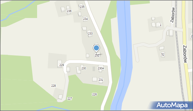 Glinik Charzewski, Glinik Charzewski, 232, mapa Glinik Charzewski