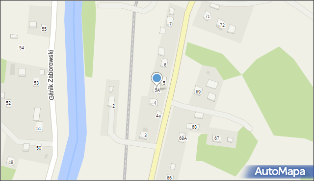 Glinik Charzewski, Glinik Charzewski, 5A, mapa Glinik Charzewski