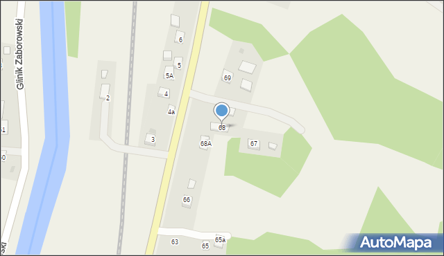 Glinik Charzewski, Glinik Charzewski, 68, mapa Glinik Charzewski