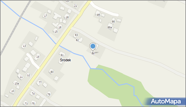 Glinik Charzewski, Glinik Charzewski, 84, mapa Glinik Charzewski