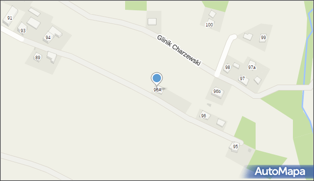 Glinik Charzewski, Glinik Charzewski, 96A, mapa Glinik Charzewski