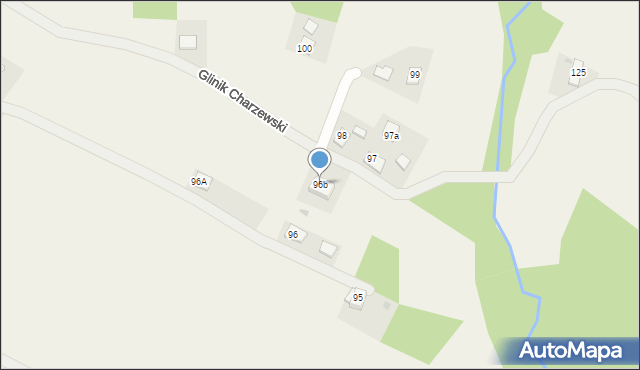 Glinik Charzewski, Glinik Charzewski, 96b, mapa Glinik Charzewski