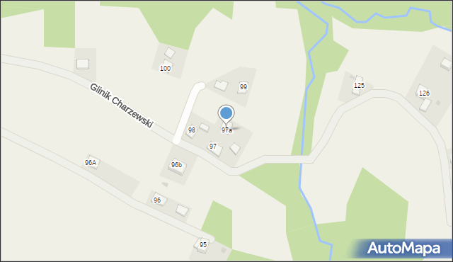 Glinik Charzewski, Glinik Charzewski, 97a, mapa Glinik Charzewski