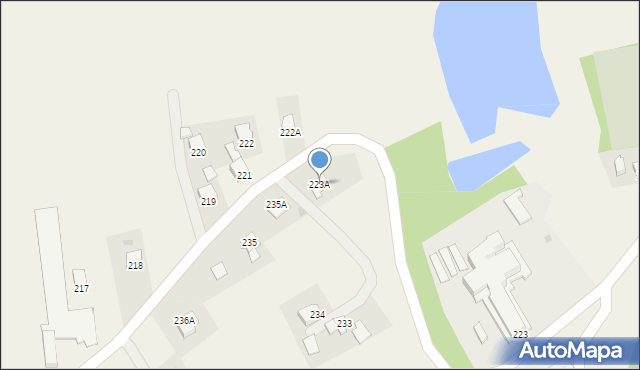 Glinik Dolny, Glinik Dolny, 223A, mapa Glinik Dolny