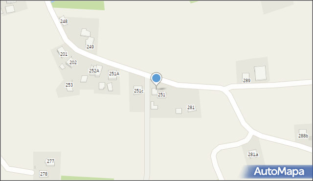 Glinik Dolny, Glinik Dolny, 251B, mapa Glinik Dolny