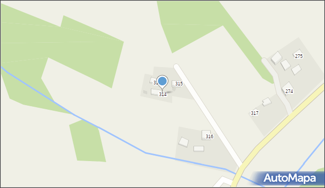 Glinik Dolny, Glinik Dolny, 314, mapa Glinik Dolny