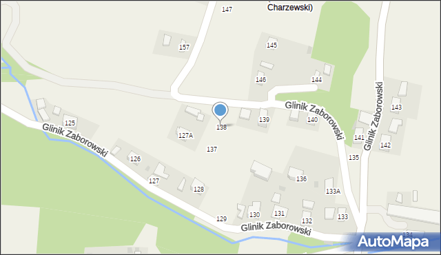 Glinik Zaborowski, Glinik Zaborowski, 138, mapa Glinik Zaborowski
