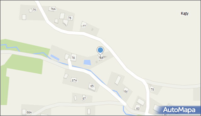 Glinik Zaborowski, Glinik Zaborowski, 78A, mapa Glinik Zaborowski