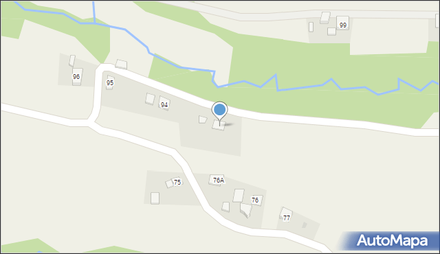 Glinik Zaborowski, Glinik Zaborowski, 94a, mapa Glinik Zaborowski