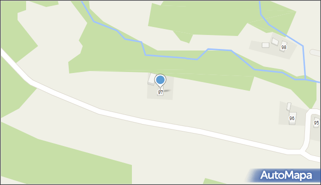 Glinik Zaborowski, Glinik Zaborowski, 97, mapa Glinik Zaborowski