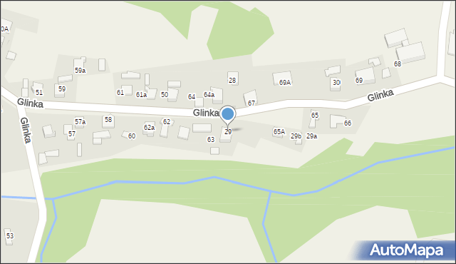 Glinka, Glinka, 29, mapa Glinka
