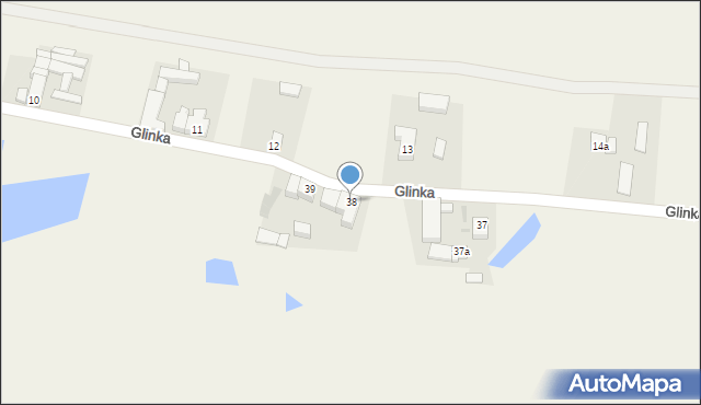 Glinka, Glinka, 38, mapa Glinka