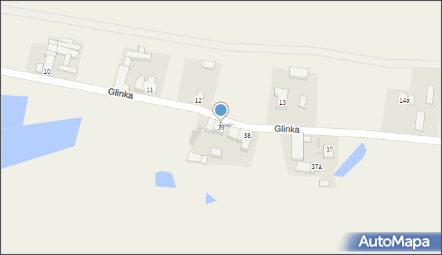 Glinka, Glinka, 39, mapa Glinka