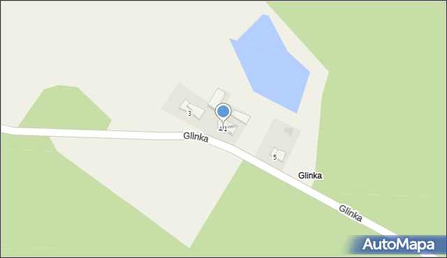 Glinka, Glinka, 4/1, mapa Glinka