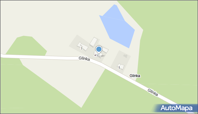 Glinka, Glinka, 4/2, mapa Glinka