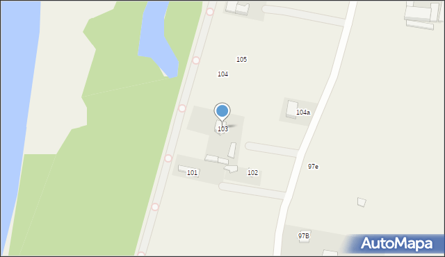 Glinki, Glinki, 103, mapa Glinki