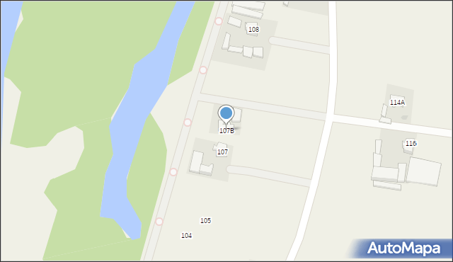 Glinki, Glinki, 107B, mapa Glinki