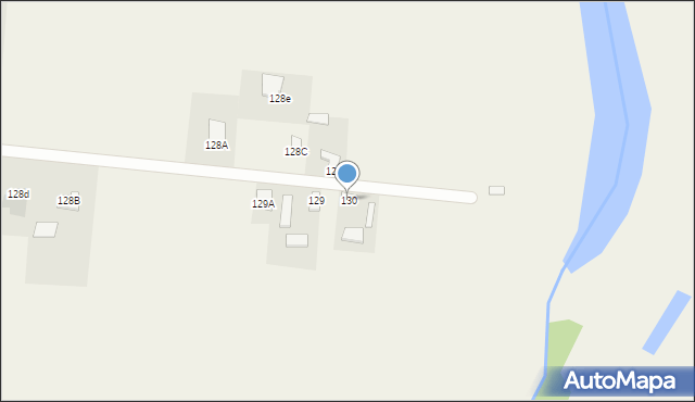 Glinki, Glinki, 130, mapa Glinki