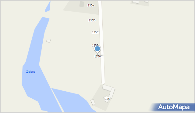 Glinki, Glinki, 135A, mapa Glinki