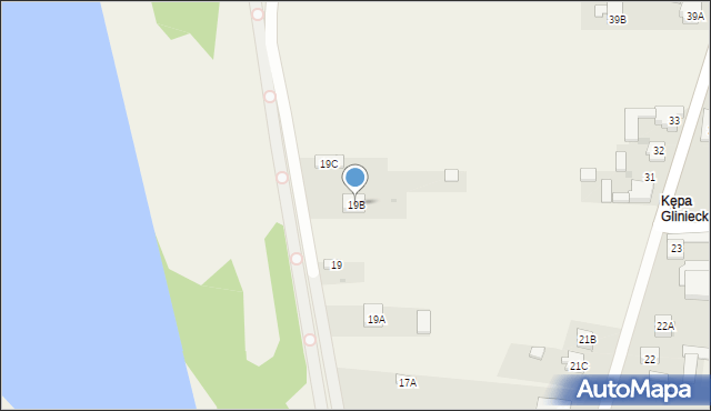 Glinki, Glinki, 19B, mapa Glinki