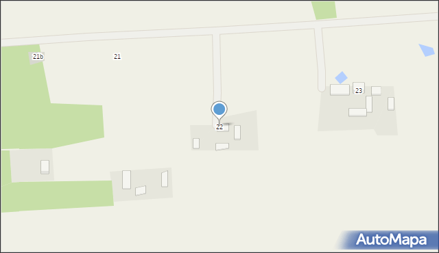 Glinki, Glinki, 22, mapa Glinki