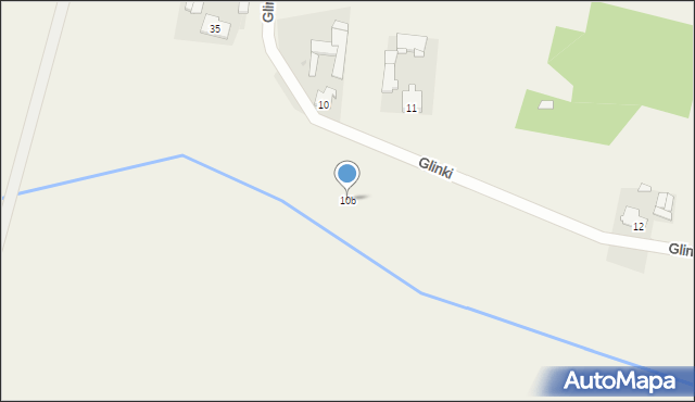 Glinki, Glinki, 10b, mapa Glinki