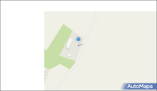 Glinki Mokre, Glinki Mokre, 26, mapa Glinki Mokre