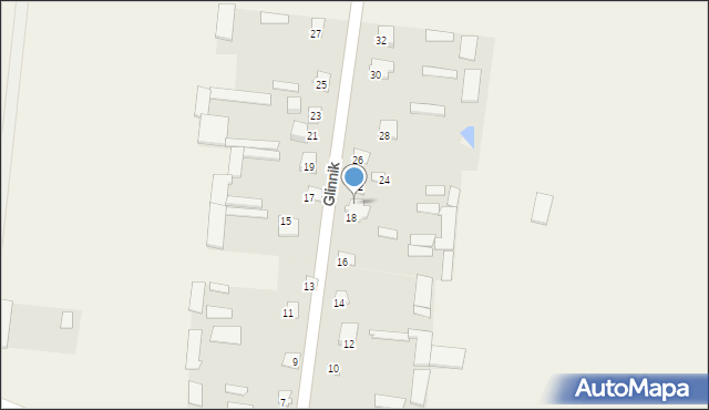 Glinnik, Glinnik, 20, mapa Glinnik