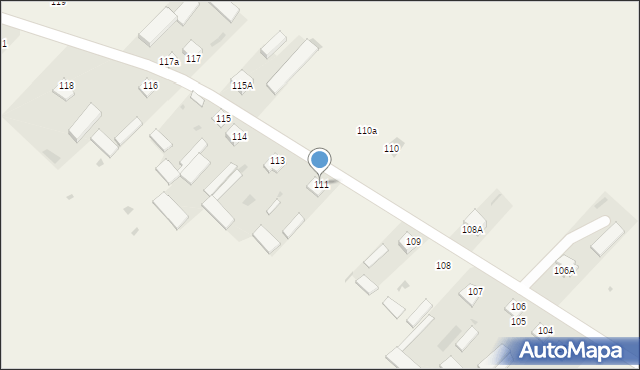 Glinnik, Glinnik, 111, mapa Glinnik