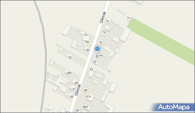 Glinnik, Glinnik, 81, mapa Glinnik
