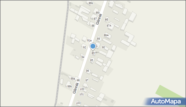 Glinnik, Glinnik, 93, mapa Glinnik