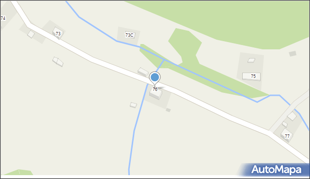 Glinno, Glinno, 76, mapa Glinno