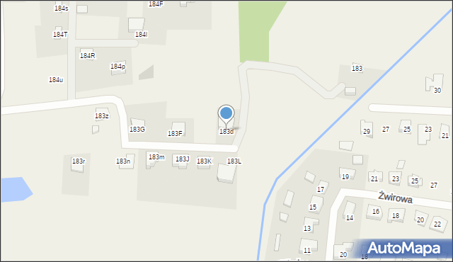 Glinno, Glinno, 183d, mapa Glinno