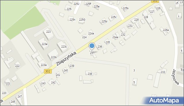 Glinno, Glinno, 237, mapa Glinno