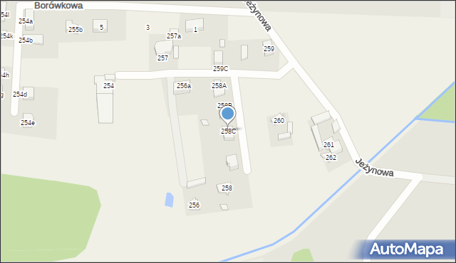 Glinno, Glinno, 258C, mapa Glinno