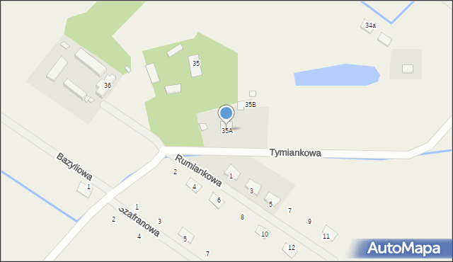 Glinno, Glinno, 35A, mapa Glinno