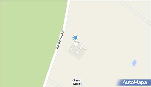 Glinno Wielkie, Glinno Wielkie, 21, mapa Glinno Wielkie
