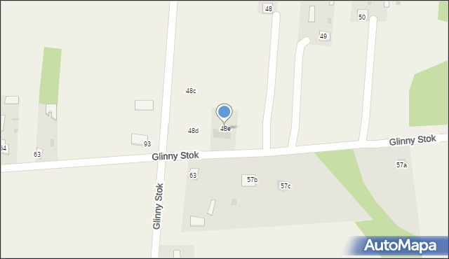 Glinny Stok, Glinny Stok, 48e, mapa Glinny Stok